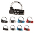 thumbnail image 3 of jinwen 4 Digit Dial Combination Suitcase Luggage Code Password Lock Padlock Travel New, 3 of 6