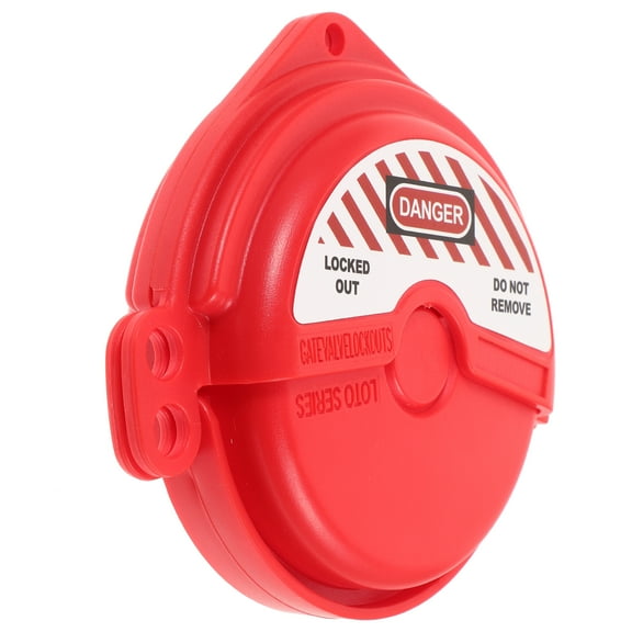 FRCOLOR Gate Valve Lockout Water Valve Lockout Device Water Faucet Lockout Lock Disc for Valve