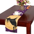 thumbnail image 3 of MKHERT Halloween with Pumpkins Table Runner for Office Kitchen Dining Room Wedding Party 16x72 inch, 3 of 4