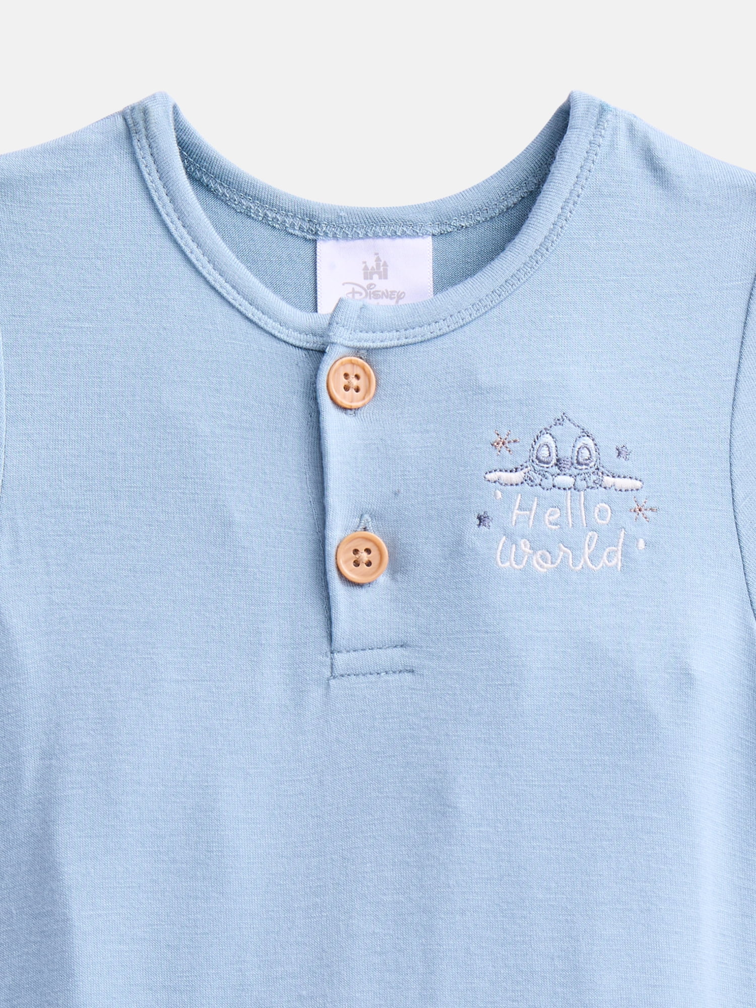 Disney Baby Wishes + Dreams Stitch Sleep and Play Set, 3-Piece, Sizes Newborn-6/9M