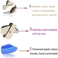 thumbnail image 5 of 2pcs Staple Remover, Staple Remover with Rubber Grips, Effective Staple Remover, Quick Staple Remover Tool, Remove Staples for Office, School, Home, Blue+Blue, 5 of 5
