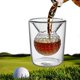 thumbnail image 1 of Golf Whiskey Glass, Golf Whiskey Glasses For Men, Golf Gifts For Mens Golfers, Whiskey Glass With Golf Ball Shape Embedded, 1 of 5