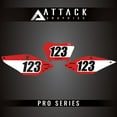 thumbnail image 2 of Attack Graphics Pro Series Number Plate Backgrounds for Honda CRF450X 2022, 2 of 4