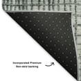 thumbnail image 5 of Addison Rugs Mayfield Premium Machine Washable Transitional Geometric Aqua Rectangle Rug, 9' x 12', 5 of 7