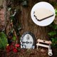 thumbnail image 2 of Precio reducido por tiempo limitado!Puertas de hadas para árboles, puerta de hadas en miniatura para exteriores, decoración de árboles, accesorios de jardín, 2 of 8