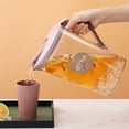 thumbnail image 3 of ReaNea Plastic Water Pitcher with Lid 71 oz, Great for Juice, Milk, Beverage Cold Tea, Iced Tea (Pink), 3 of 9