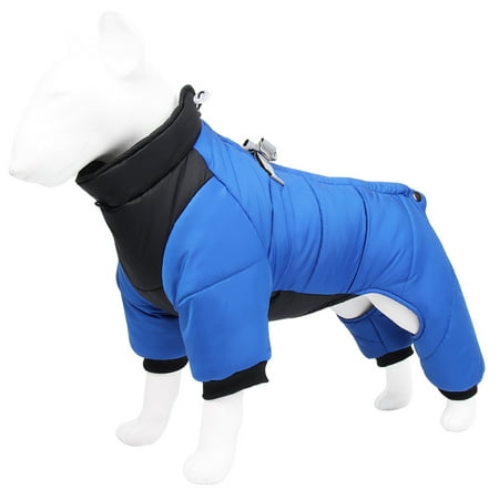 Zhuge Dog Coats for Small Dogs, Dog Jacket Warm Dog Winter Coat Windproof Puffer Jacket for Small Dogs Puppy, Blue，S