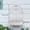 White, variant on Wall Planter Rustic Plant Holder Hanging Basket Window Shape Iron Material for Garden Patio Balcony Display