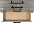 thumbnail image 5 of Bowery Hill 5-Drawers Transitional Wood Bedroom Chest in Light Gray, 5 of 9