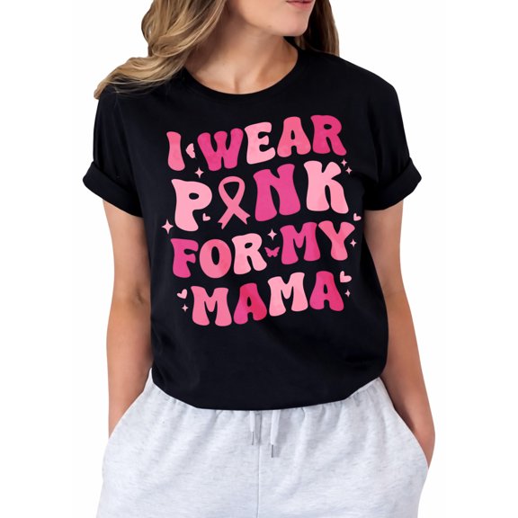 Breast Cancer Shirts for Women Cancer Awareness Tee Pink Breast Cancer Tshirt Gift for Woman Survivor Cancer Shirts