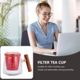 thumbnail image 4 of Drinks Cup Red Glass 1 Set 5.3x4.1in, 4 of 8