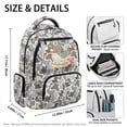 thumbnail image 7 of HUISEFOR Duck Camo School Backpack for Kids 17 Inch School Bag Backpack for School, Large Capacity Flap Backpack with Adjustable Shoulder Strap Ages 6-12 Back to School, 7 of 7
