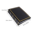 thumbnail image 3 of GOOHOCHY Wedding Album Photo Album Waterproof Black 1Set for Memory Preservation, 3 of 3
