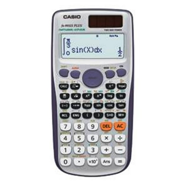 Casio Fx115esplus Scientific Calculator Natural Textbook Display Silver Walmart Com Walmart Com