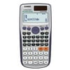 Casio FX115ESPLUS Scientific Calculator, Natural Textbook Display, Silver