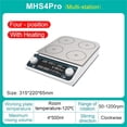 thumbnail image 3 of Multi-station Magnetic Stirrer Digital Display Laboratory Stirrer Magnetic Mixer With Heating Four-station Six-Position, 3 of 3