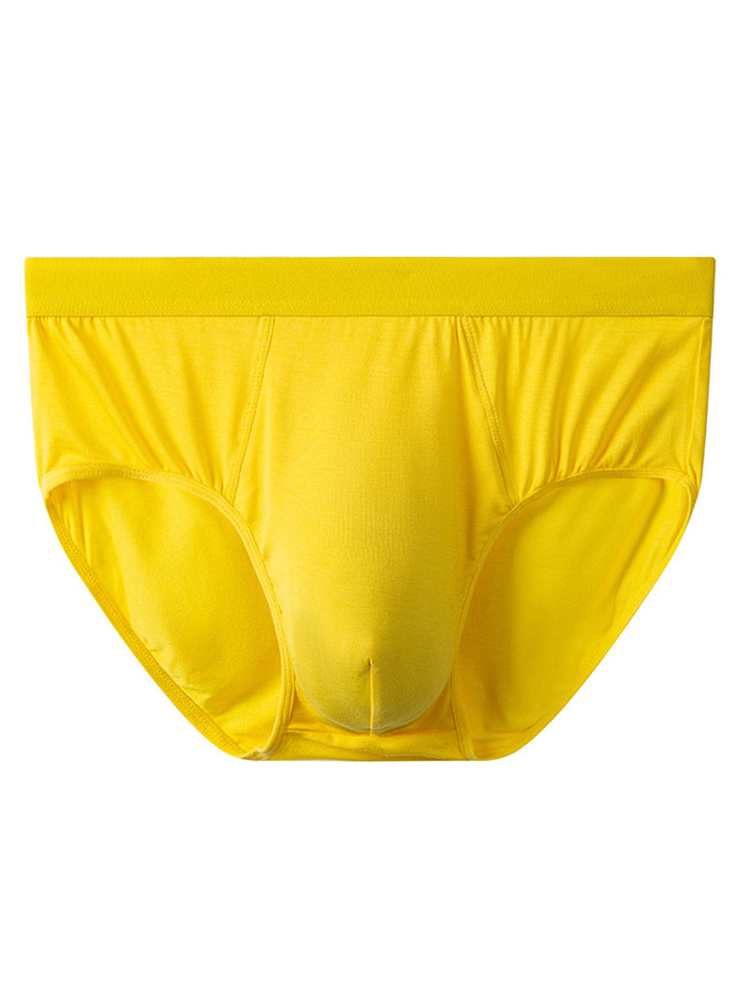 Rejlun Men Briefs Stretch Triangle Brief Wide Waistband Underwear Soft
