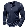 thumbnail image 5 of VJATTWR Men's and Big & Tall Men's Tri Blend Long Sleeve Tee Shirt, Sizes S, 5 of 9