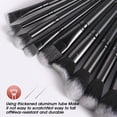 thumbnail image 3 of HGHDBT 51Pcs Black Makeup Brush Set Professional Makeup Kit Powder Concealers Eye shadows Blush Foundation Makeup Brushes, 3 of 7