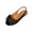 Black, variant on Women's Classy Flats Shoes Bow Peep Toe Comfortable Slip-on Ballets for Party Dating Working Walking Shoes