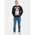 thumbnail image 2 of Jolly Knits Men's & Big Men's Crewneck Christmas Sweatshirt, Sizes S-3XL, 2 of 5