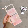 thumbnail image 4 of Stylish Girls Case for Galaxy Z Flip 4 Blush Palette Design, Trendy Woman Case for Samsung Galaxy Z Flip 4 Hinge Protection, Lovely Girly Glitter Powder Case for Z Flip 4 (Blush Palette), 4 of 8