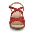 thumbnail image 6 of Journee Womens KedzieII Ankle Strap Wedge Sandals, Widths Available, 6 of 9