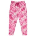 thumbnail image 4 of BTween Girl's 3-Pack Velour Jogger Pant Set - Solid, Tie Dye or Camo Sweatpants for Girls, TDYE ,4/5, 4 of 4