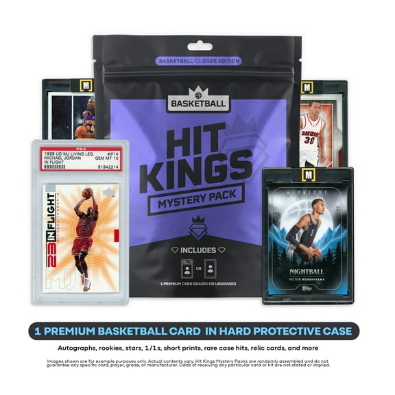 2025 Hit Kings Basketball Edition – 1 Graded Card or Ungraded Card