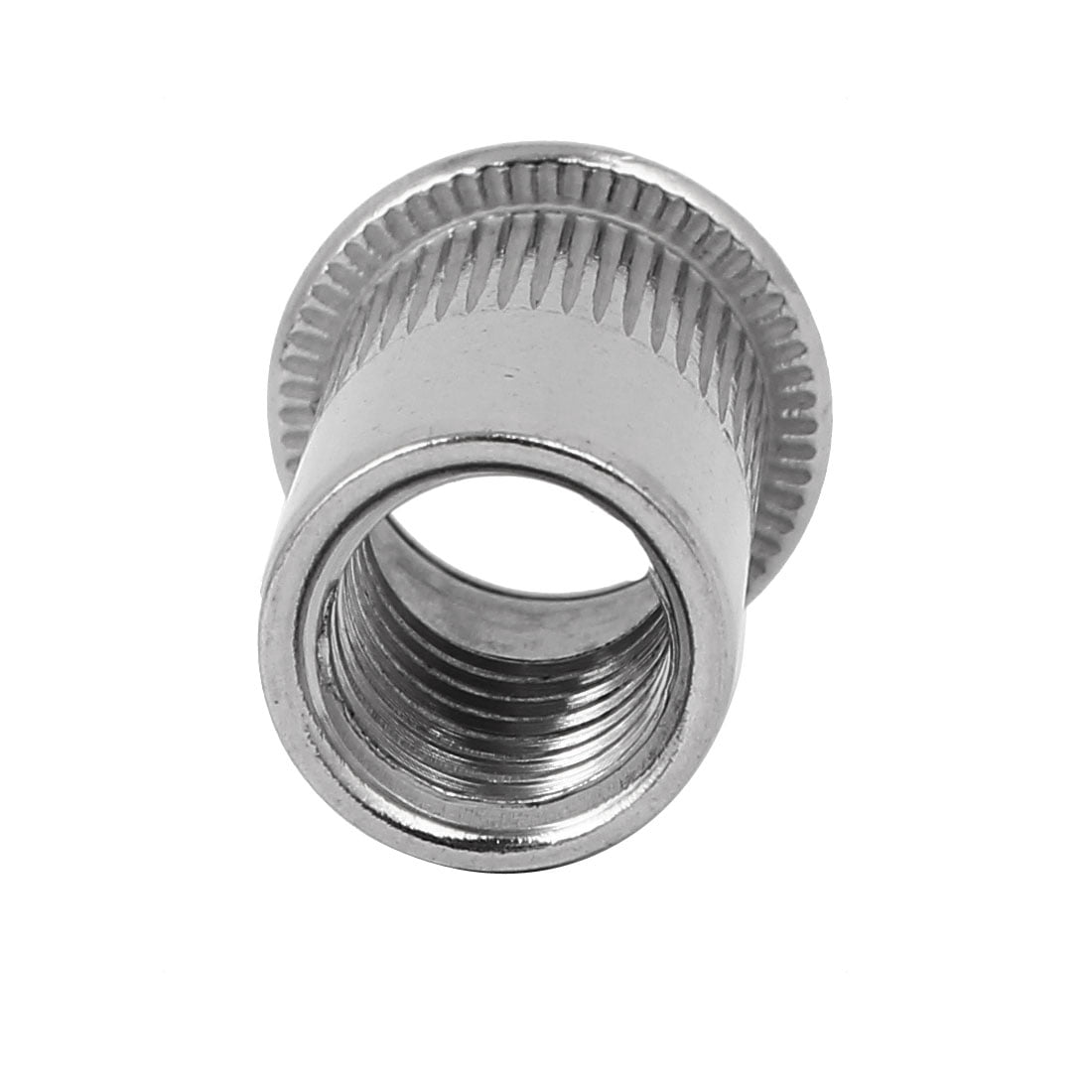 Unique Bargains M12 x 1.75mm 304 Stainless Steel Knurled Blind Rivet Nut Insert 20Pcs