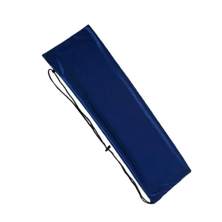 Badminton Racket Bag Thickened Flannel Dustproof Racket Cover Bag Carry Case Blue