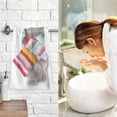 thumbnail image 7 of GZHJMY Face Hand Towel Set Cute Kitten Wearing A Scarf and Warm Hat Washcloth Washcloths, Quick-Dry Highly Absorbent Bath Towel- Pack of 2, 7 of 7