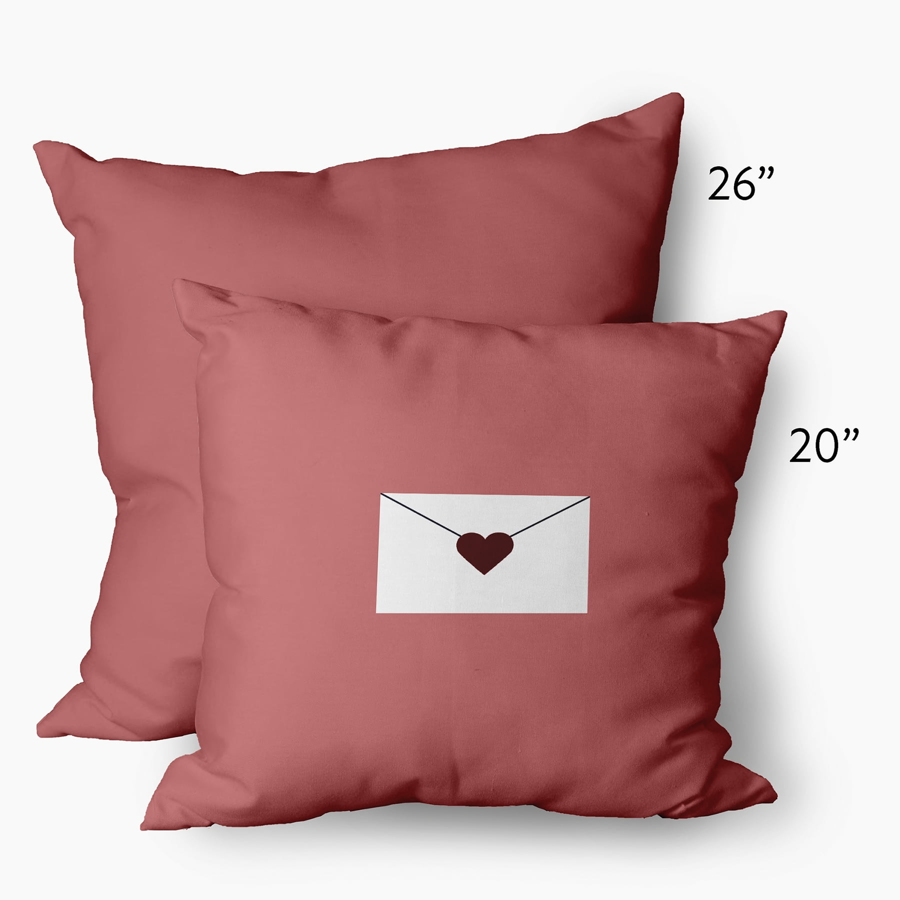 Simply Daisy 20" x 20" Pink Polyester Throw Pillow