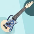thumbnail image 5 of Clearance! JMYHOAM Kids Guitar Ukulele Beginner Musical Instrument 15 Inches With 4 Strings Mini Guitar For Skill Improving Kids Play Early Educational Pre School Children Toddler, 5 of 5