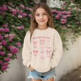 thumbnail image 6 of XXWXYD Children Personalized Sweatshirt All Season Long Sleeve Pullover Top Teen Boys Girls Casual Cozy Fleece Loungewear Comfortable Everyday Street Fashion, 6 of 7