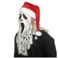 thumbnail image 2 of Scream Ghost Face Santa Adult Costume Mask, 2 of 3