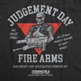thumbnail image 2 of Mens Funny T Shirts Judgement Day Firearms Sarcastic Terminator 2 Movie Tee For Men Graphic Tees, 2 of 9