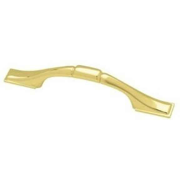 Liberty P30090V-PB Polished Brass Square Foot  Cabinet Drawer Pull