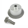 thumbnail image 1 of Para ARRMA 1/8 1/10 Wotex Metal Engranaje Diferencial Delantero y Trasero, Plata, 1 of 5