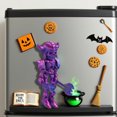 thumbnail image 5 of 3D Printed Vintage Skeleton Magnetic Figurine for Kitchen (Red Black), 5 of 7