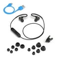 thumbnail image 3 of JLab Audio Fit 2.0 Bluetooth Wireless Sport Earbuds - Black - Titanium 10mm Drivers 6 Hour Battery Life Bluetooth 4.1 IP55 Sweat Proof Rating Extra Gel Tips Flexible Memory Wire, 3 of 6
