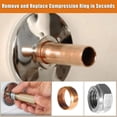 thumbnail image 4 of Herramienta Extractora de Manguito Compresión, Suministro para Corrosión y Congelación, Tuberías, Extracción Anillo Compresión, 4 of 5
