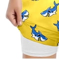 thumbnail image 6 of SGMVNU Boys Swim Trunks with Compression Liner Boys Swim Shorts 24 Months Swimming Shorts Kids Bathing Suits Beach Board Shorts(Size 10-12 Years,1-Yellow), 6 of 6