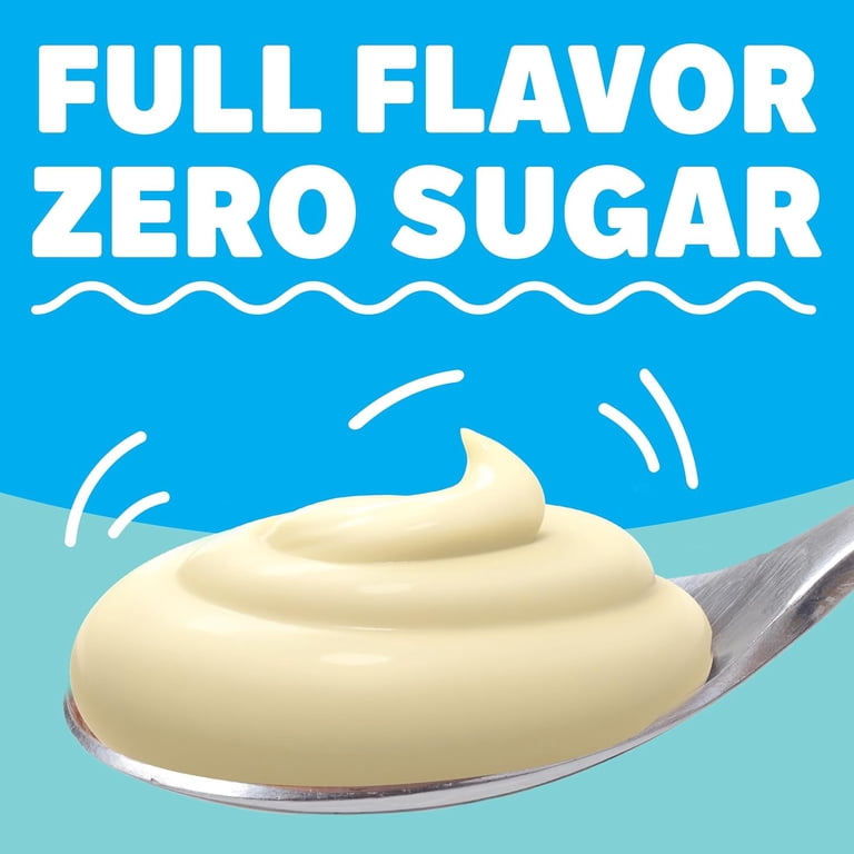 Jell-O Sugar Free White Chocolate Instant Pudding Mix, 1 oz 4pk