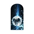 thumbnail image 2 of Stretchy U Shaped Cloth Round Arch Cover Elastic Arch Sleeve for Party, 2 of 7