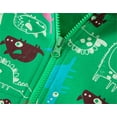 thumbnail image 4 of WOYY Toddler Boys Casual Hoodie Cartoon Dinosaur Print Zip Up Hooded Sweatshirt Coat, 4 of 6