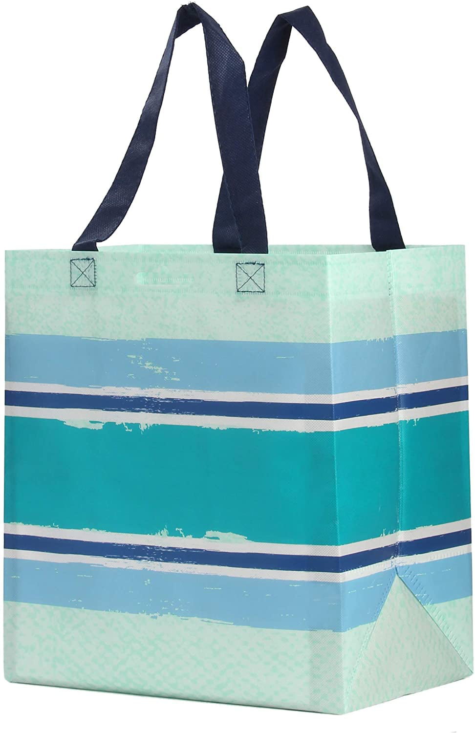 Details about   Earthwise Reusable Grocery Shopping Bags Durable Water Resistant Pack of 6 