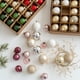 thumbnail image 4 of Juego de 25 bolas navideñas de cristal de 4 cm, adornos navideños multicolores, adornos para árbol de Navidad de Año Nuevo 2023 para fiestas en casa, 4 of 5