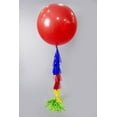 thumbnail image 2 of 3 Globos Gigantes Esféricos Numero 24 Color Rojo Payaso Globos Payaso Globo Esfera Gigante #24, 2 of 3