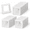4x4 Inches-32, variant on 4x4 Inches 32-Pack Vinyl Column Skirt Base Covers For Porch Deck Rails